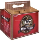 6 pack custom wine beer bottle carrier