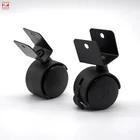 Nylon Plastic Swivel Furniture Wheels Floor Protecting Office Chair Swivel Caster