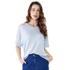 /product-detail/light-blue-simple-fat-ladies-blouse-designs-plus-size-blouse-62068361186.html