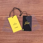Fashion Translucent PVC Hang Tags With Own Logo,Luxury Swing Tag,Garment Accessories Plastic Clothing Paper Tags Set