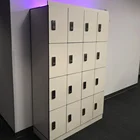 4 tire compact locker/HPL locker/American locker with digital lock for office