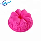 Factory wholesale high quality Single large size house shaped silicone cake mold