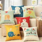 Digital printing on canvas fabric for cushion cover 50x50