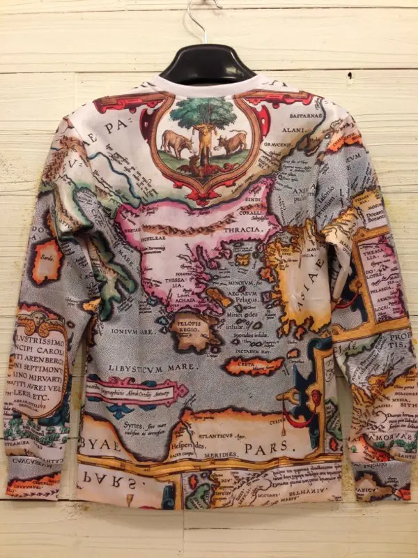 3D digital print fashion men's sweatshirts