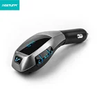 AGETUNR X5 Bluetooth 4.2 Car Kit U disk/micro SD Card Dual USB Charger Handsfree Stereo FM Transmitter MP3 Audio Player