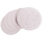 Cosmetic White Round Compressed cellulose sponge,Cleansing skin,face cellulose sponge