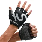 Custom Cycling Half Finger Gloves Flag Cycle Racing Gloves Bicycle Riding Gloves Size M L XL Cheap With High Quality