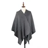 heather grey vent clothing knitted shawls