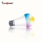 Wireless remote control Amazon Alexa Google multi color changing smart led light bulb with CE ROHS FCC