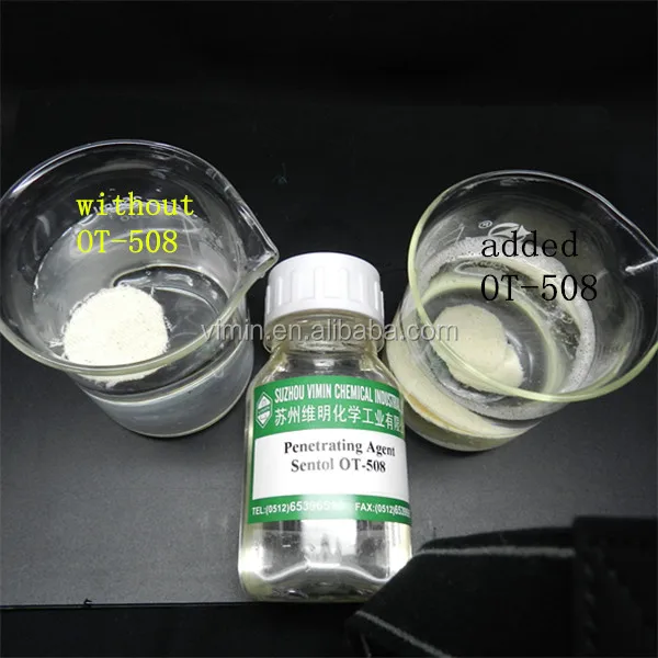 environmental friendly penetrating agent suitable for cheese dyeing machine OT-508