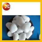 White and blue river pebble stone
