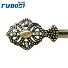 Home decor russian 28mm curtain rod finial accessories