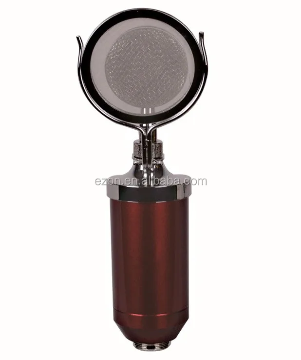 Large Diaphragm recording microphone/Professional network karaoke recording microphone/Computer recording condenser microphone
