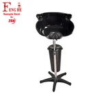 T0142-1 Hot sale Black Portable Wash Shampoo Basin with bucket