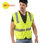 Logo Customization Vest Safety Ce En 20471 High Quality Yellow Safety Vest