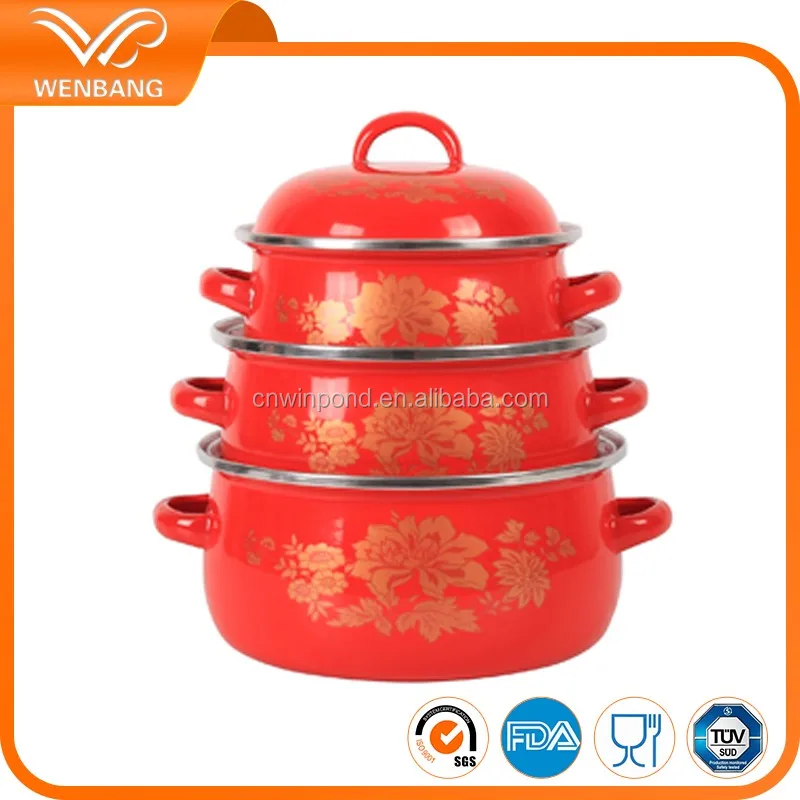 Enamelled Turkish Cast Iron Cookware Parini Masterclass Premium