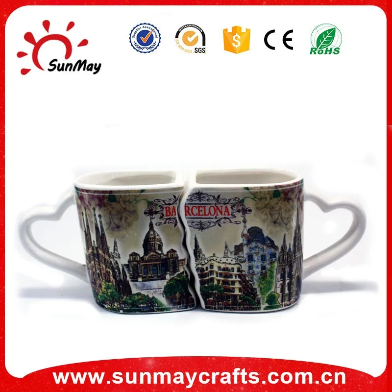 wholesale custom high quality turkey kemer souvenir ceramic cup