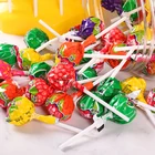Sweet Ball Shape Lollipop Ball Shape Fruity Flavor Lollipop Candy Sweet