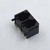 55 series RJ11 1*2 ports telephone connectors network cable rj45 coupler connector with ear