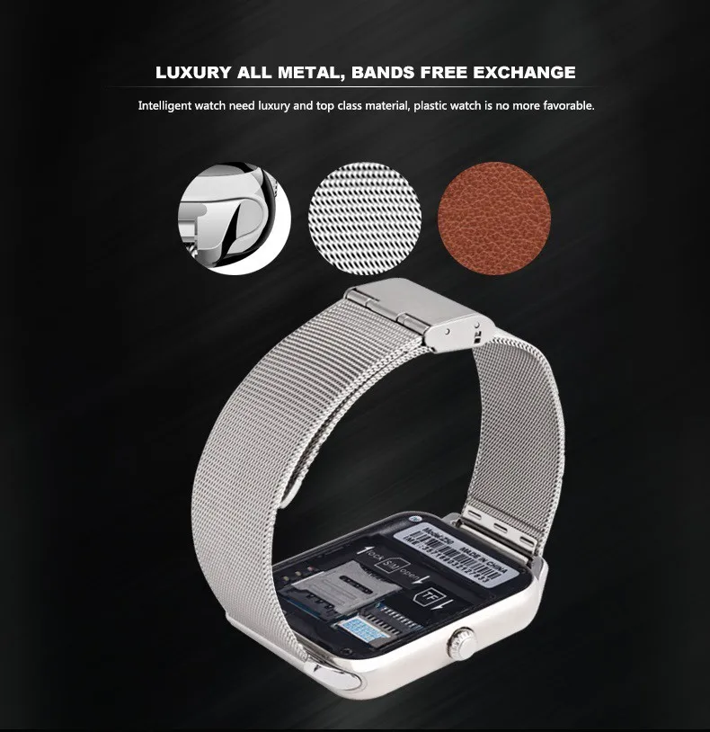 LF11 Bluetooth Smart Watch Phone 2G Internet NFC Support SIM TF Card Wearable Devices SmartWatch For Apple Android Phone