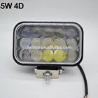 HM 5 Inch Super Bright 45W 4500LM 6000K 4D Type LED Work Light With Projector Lens