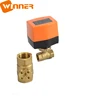 Small Size Mini Electric Brass Ball Valve for HVAC/Portable Air Condition/Fan Coil Units/Heating & Cooling