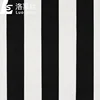 hot sale cotton stripe fabric black and white