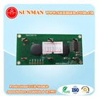 Standard serial reflective 8 digit 7 segment lcd display module sms0801B