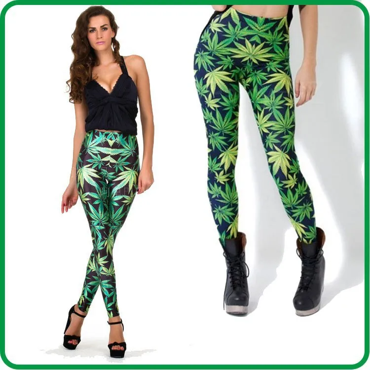 The new 2014 hot women leggings cultivate one's morality Digital printing star pants Free shipping