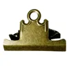 78 mm good quality popular antique bronze spring metal clipboard clip
