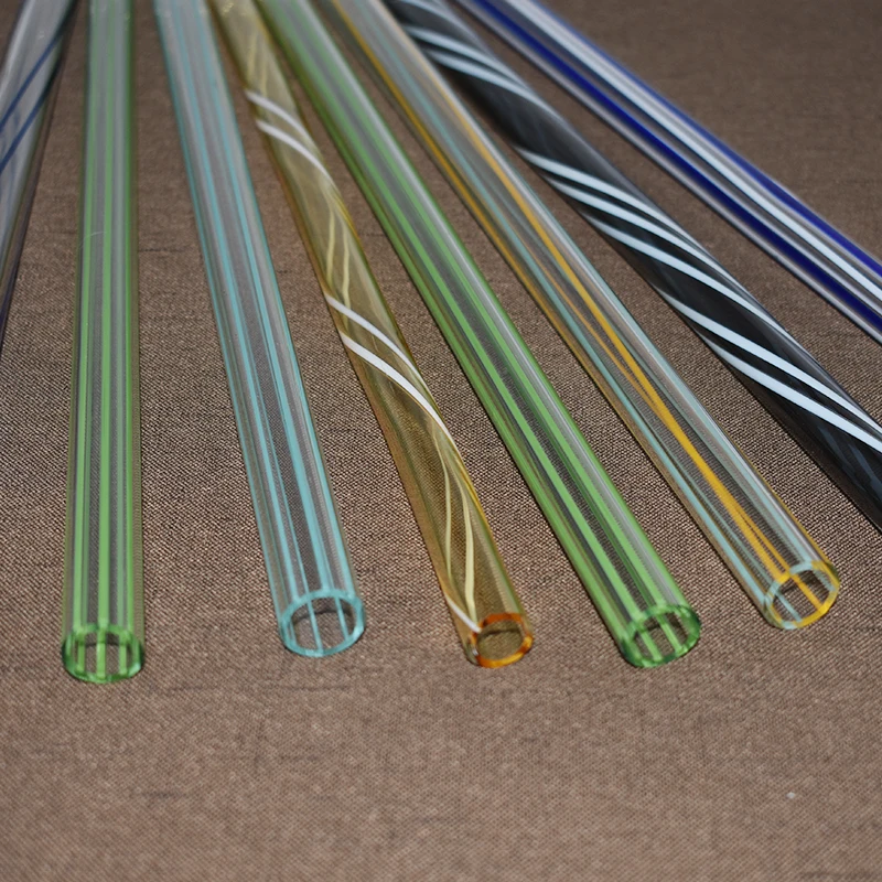 heat resistant 3.3 glass borosilicate colored tube