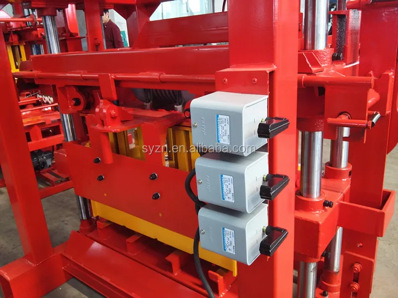 QTJ4-40 concrete paver block making machine