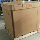 1000L liquid paper ibc with PE liner bag for bulk juice wine, Liquid packaging boxes storage carton ibc