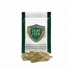 durable double-sided foil mylar flat ziplock bag transparent zipper pvc ziplock food plastic bag tobacco leaf bag