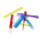 Xinlinda brand new fashion Great quality cheap colorful Various shape plastic hair combs