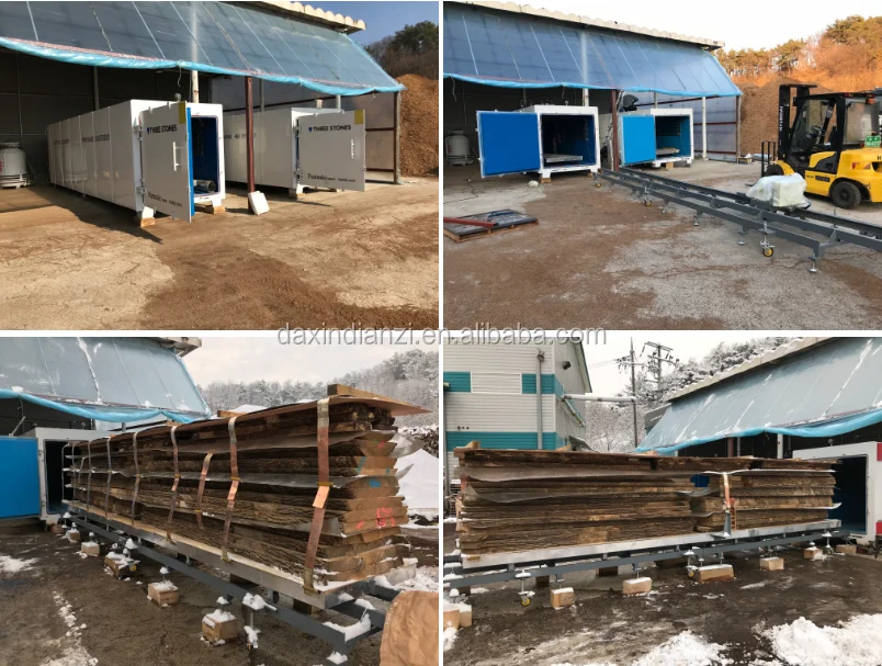Korea HF vacuum wood dryer 10cbm