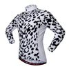 2016 Hot Design Custom Spring Summer Autumn Long sleeve Snow Leopard Cycling Jerseys