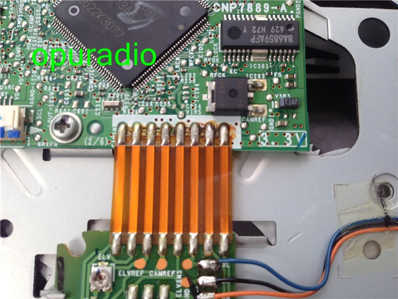 Pioneer 6 CD changer mech PCB 3.3V for Opel GM (2)