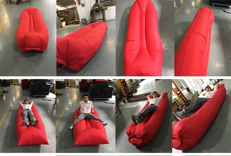 Over 12 years experience inflatable hangout sofa sleeping air bag