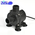 Black Mini 3-12W DC Submersible Brushless Solar Water Centrifugal Pump for Water Heating Circulation/Garden Pond Pool