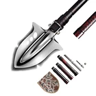 Heavy duty digging folding survival tool trenching shovel