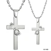 High-quality ring cross pendant necklace vintage couple necklace GX136
