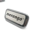 Metal Label Handbag Wholesale Bag Accessory Metal Custom Brand Logo Label for Handbags/hat/wallet