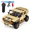 534 PCS Small Particle Assembly Power Package Hummer R/C Car Building Block