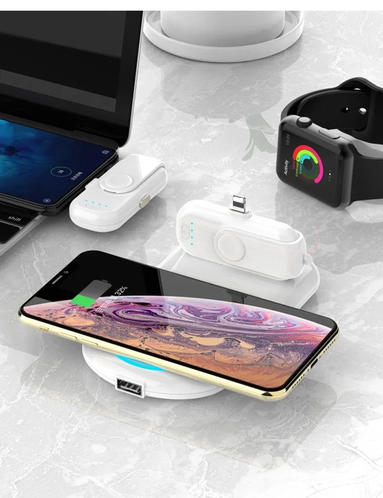 innovative products 2020 electronics finger portable charger Magnetic Power Bank - ANKUX.COM