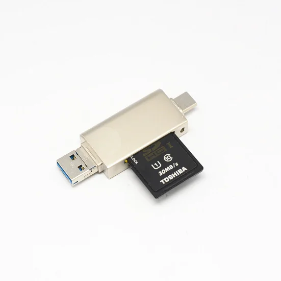 0 micro usb tf sd type c otg smart card reader for smartphone