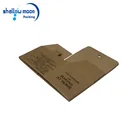 Gift Paper Packaging Mail Box Empty Kraft Paper Lunch Packaging Gift Mail Corrugated Carton Box
