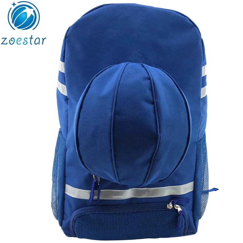 Large Capacity Outdoor Soccer Football Basketball Ball Backpack Bag with Shoes Compartment