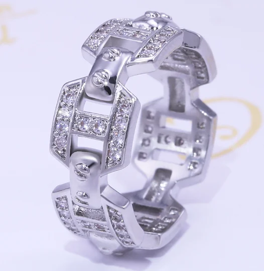 Hot Fashion Factory Price Punk Ring Men Silver 925 Man Ring for Christmas Gift