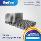 heat treating cast basket for forging shaft